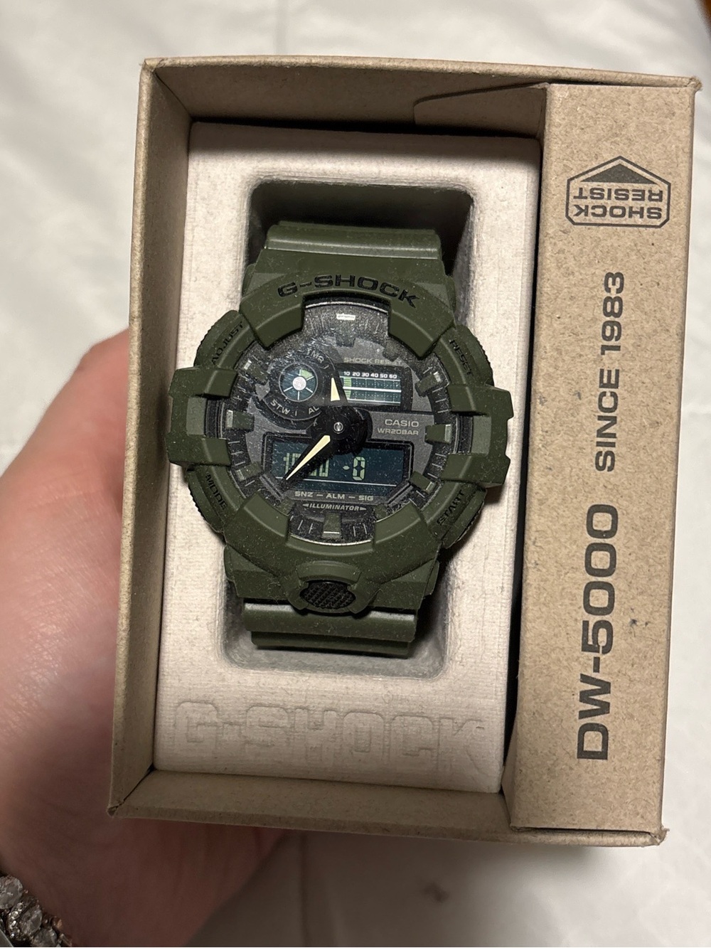 G-Shock Army Green Watch